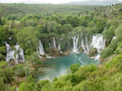 La cascade de Kravica