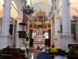 Intérieur de la cathédrale de Dubrovnik