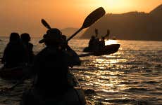 Balade en kayak au coucher de soleil